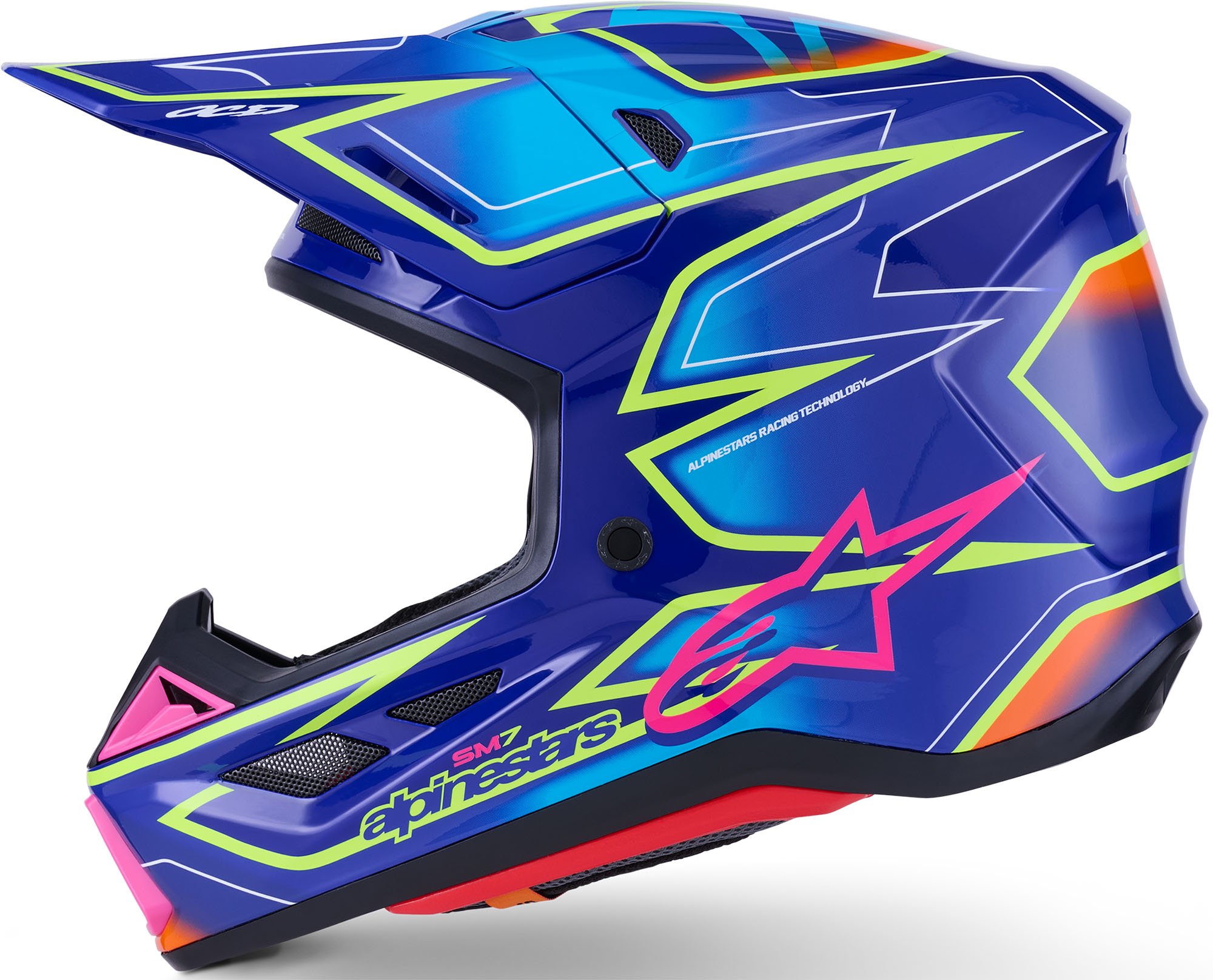 Alpinestars SM7 Cast Motocross Helmet XL Figure 2