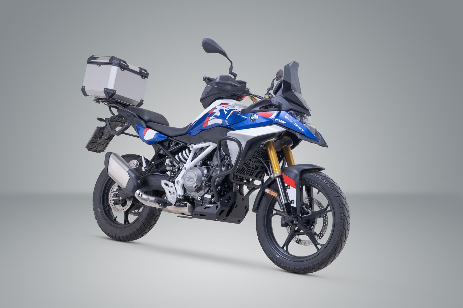 Σύστημα βαλίτσας SW-Motech TRAX ADV - Ασημί. BMW F 450 GS (25-). Γράφημα 2