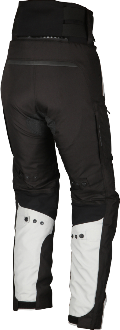 Modeka Elaya Ladies Motorcycle Textile Pants light grey/black 46 Figure 2