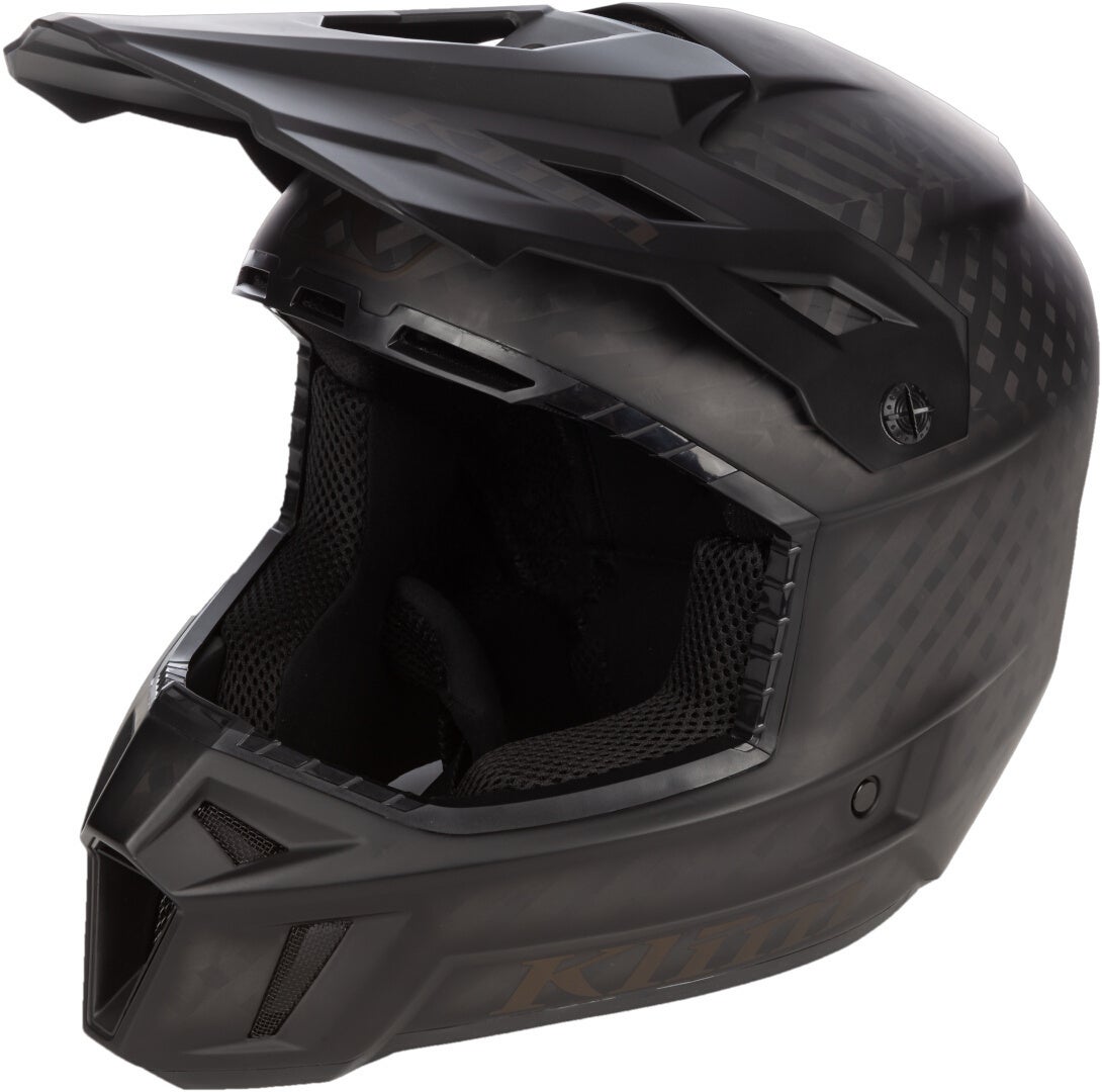 Klim F3 Carbon Wraith Capacete Snowmobile Artigo principal Figura 1