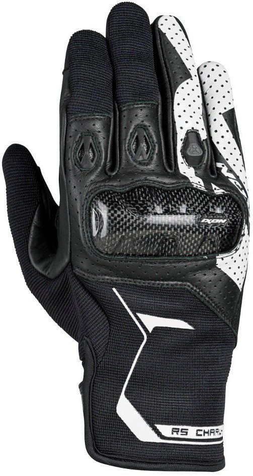 Ixon RS Charly Gants de moto Noir/Blanc XL Figure 1