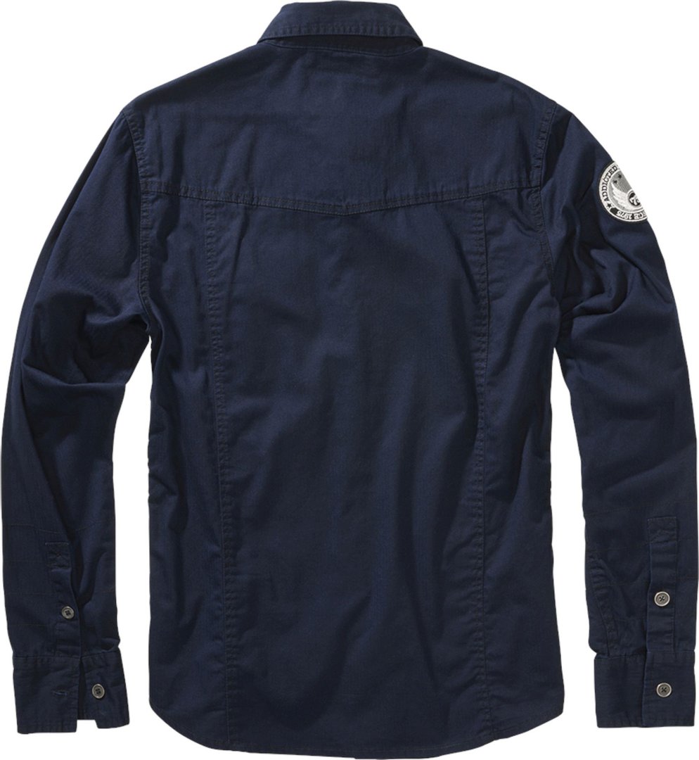 Brandit Luis Vintage Tricou Albastru bleumarin M Figura 2