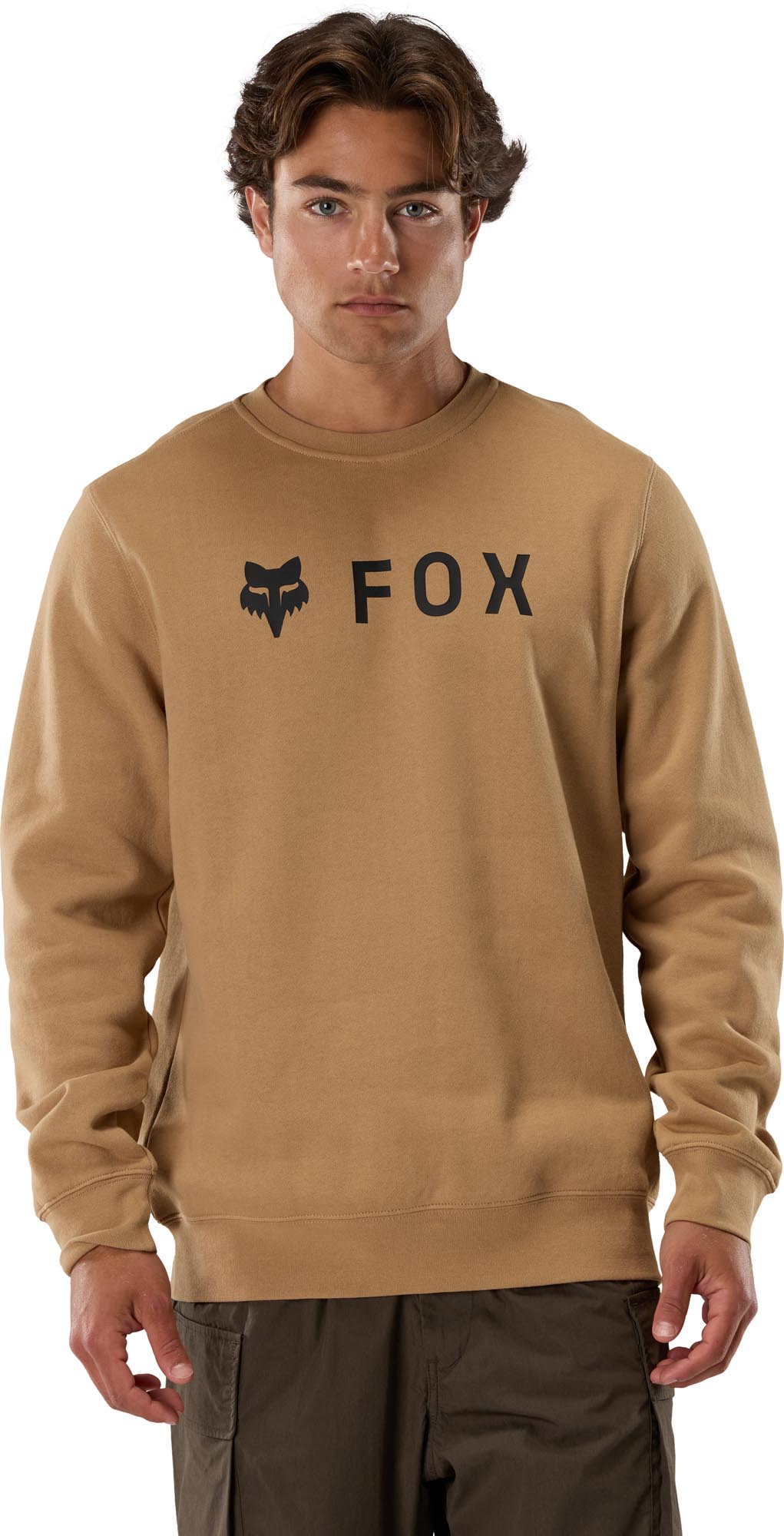 FOX Absolute Fleece Crew Пуловер коричневый L Рисунок 3