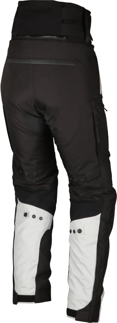 Modeka Elaya Damen Motorrad Textilhose hellgrau/schwarz 36 Abbildung 2
