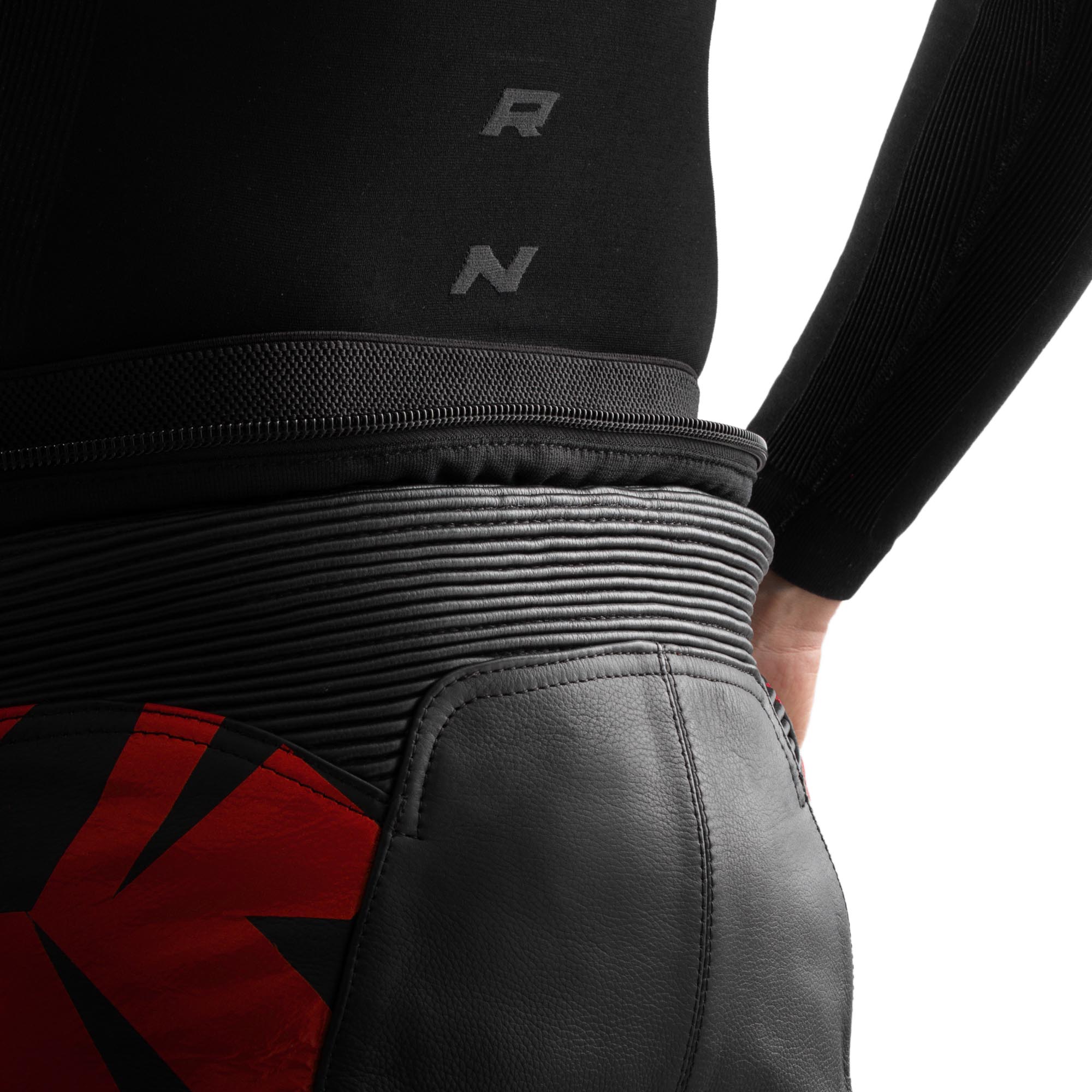 Side view of Rebelhorn Inferno Motorcycle Leather Pants