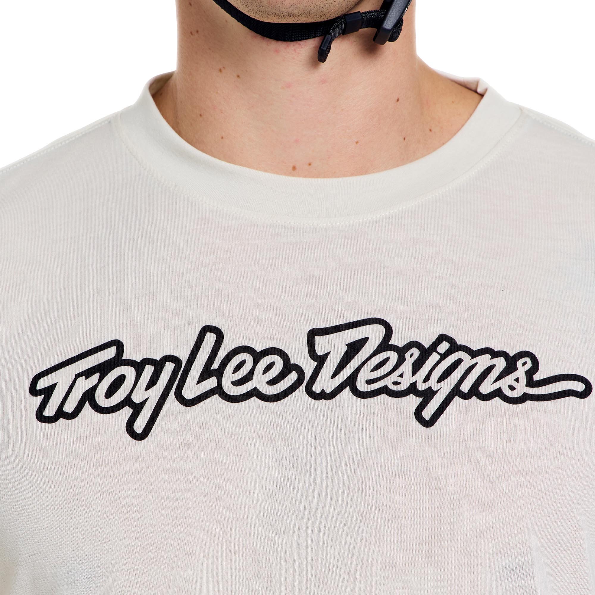 Troy Lee Designs Skyline Ride Signature Långärmad Beige/grå L Figur 3