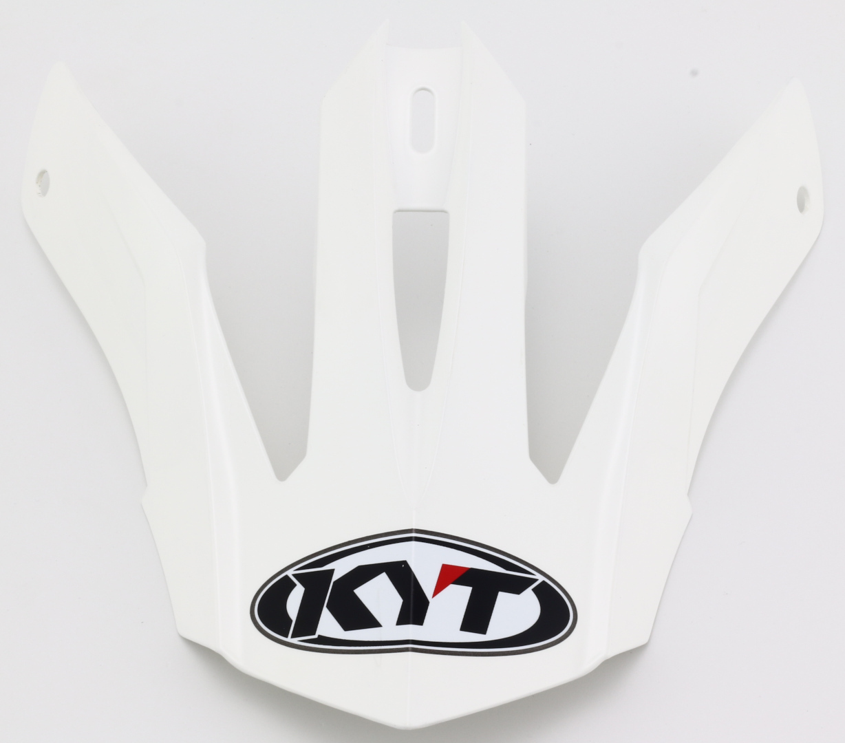 KYT Strike Eagle Plain White Figura 1