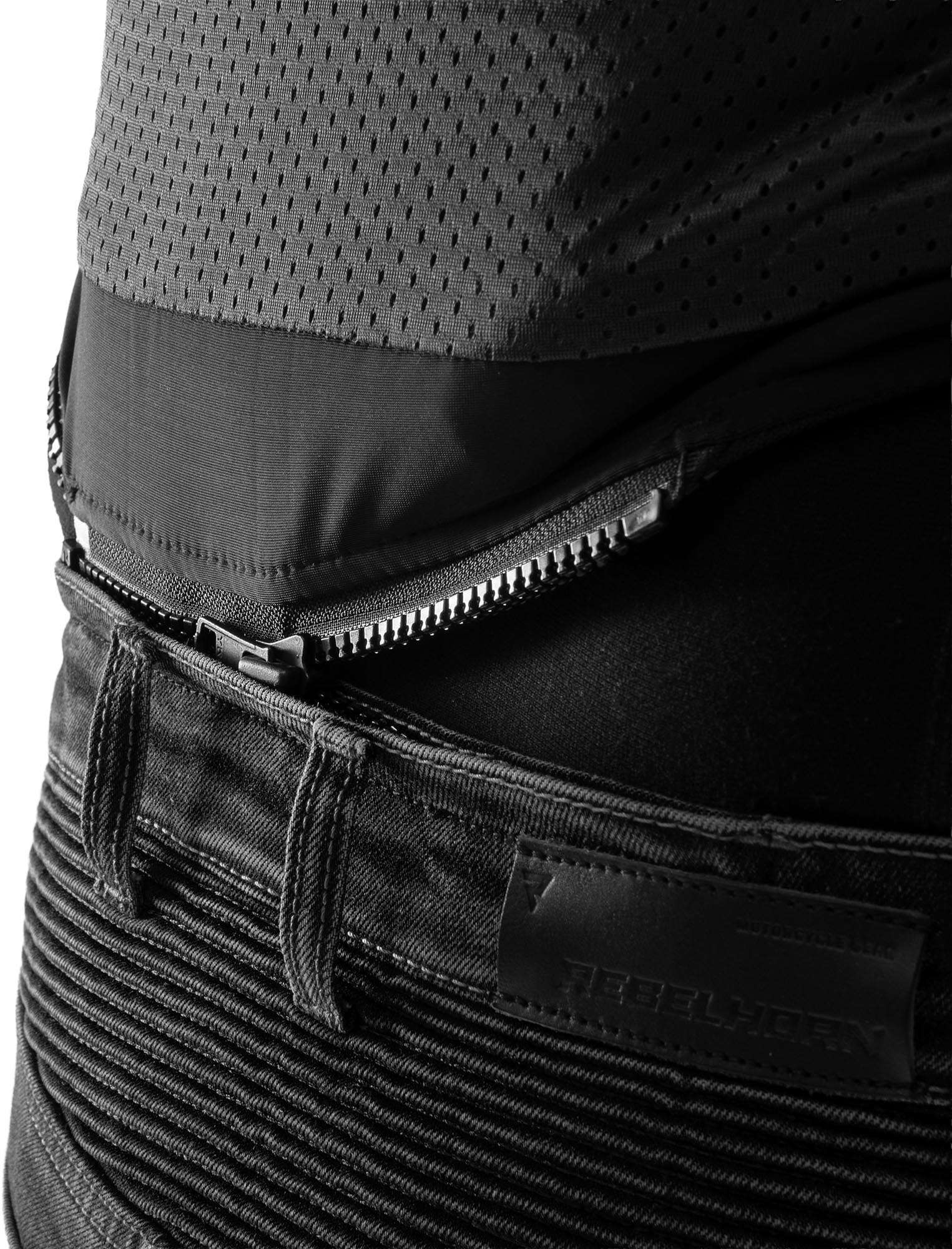 Rebelhorn Eagle 4 Regular Fit Motorcycle Jeans black washed out 30/32 Figure 8