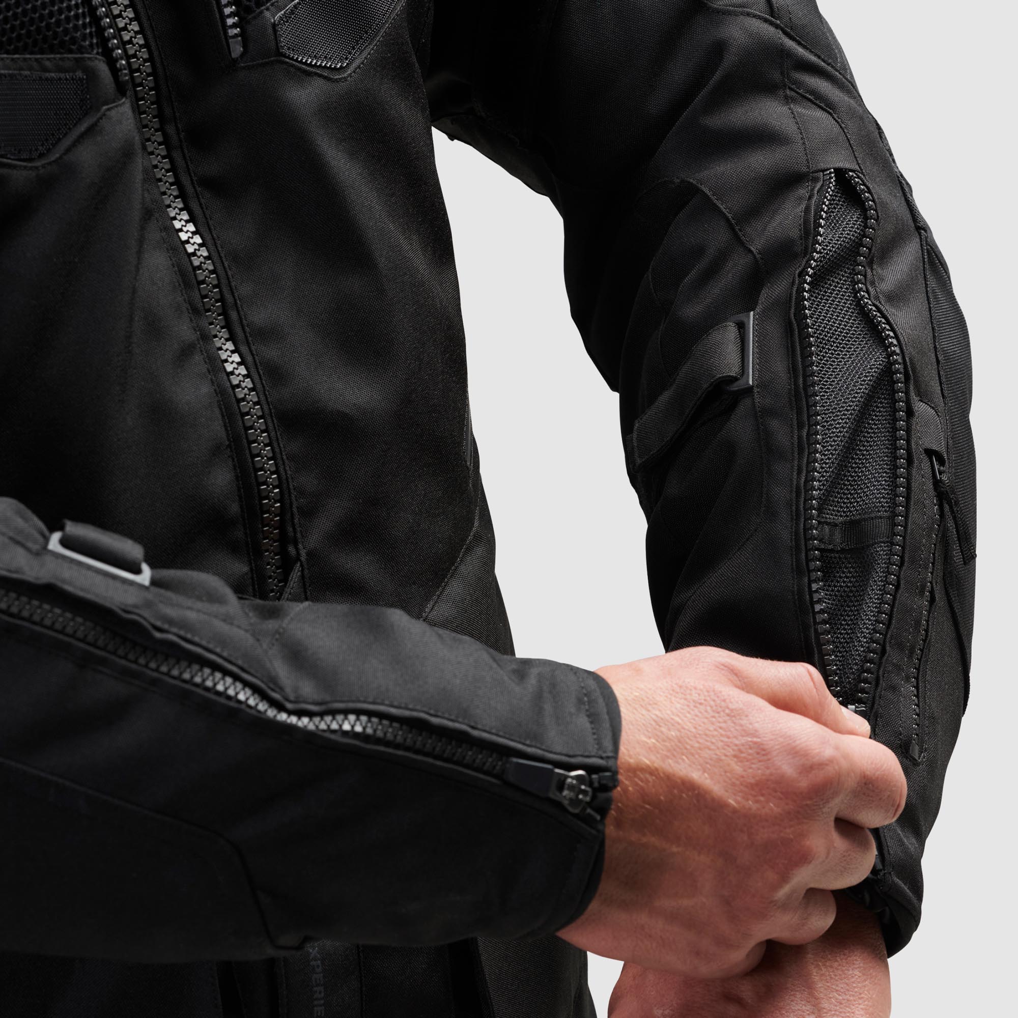 Rebelhorn Hiker 4 waterproof Motorcycle Textile Jacket black 5XL Figure 4