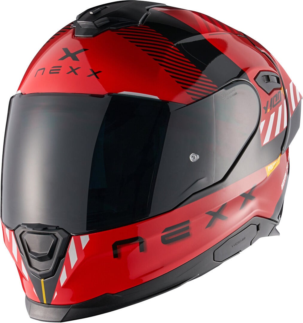 Nexx Y.100R Fade Casco rosso/nero XXL (63/64) Figura 1