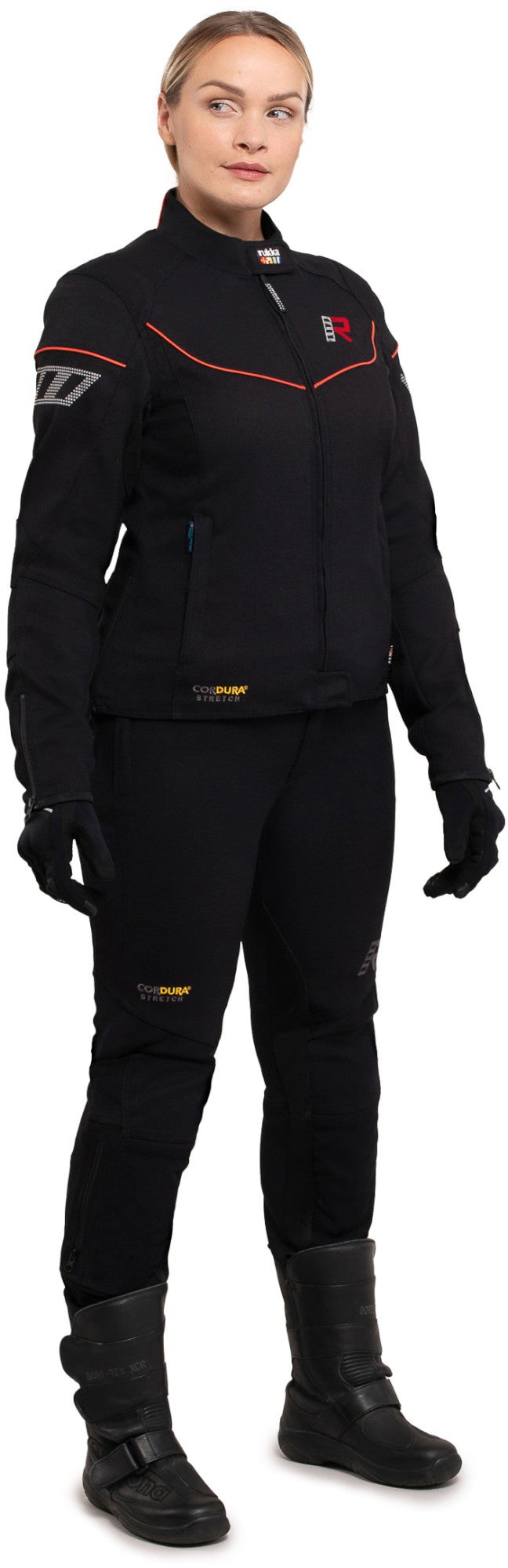 Rukka AirGobina 2.0 Ladies Motorcycle Textile Jacket black/red 44 Figure 3