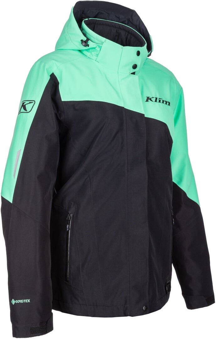 Klim Allure 2022 Dame snescooterjakke Mintgrøn/sort S Figur 3