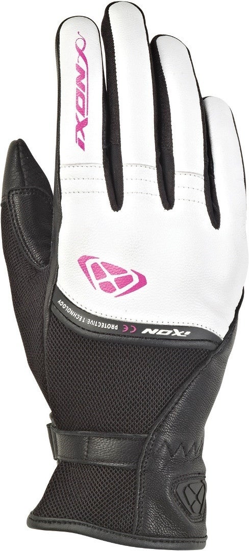 Ixon Rs Shine 2 Kvinders handsker sort/hvid/pink M Figur 1