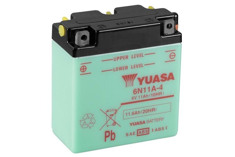 YUASA 6N11A-4 Baterie fără pachet acid Figura 1