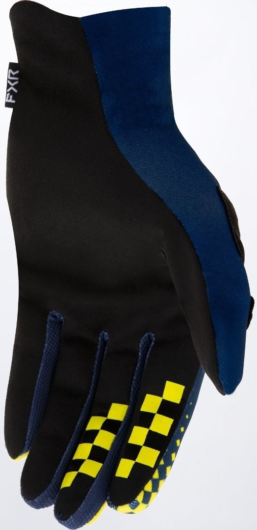 FXR Pro-Fit Air Colored Motocross handsker blå/gul L Figur 2