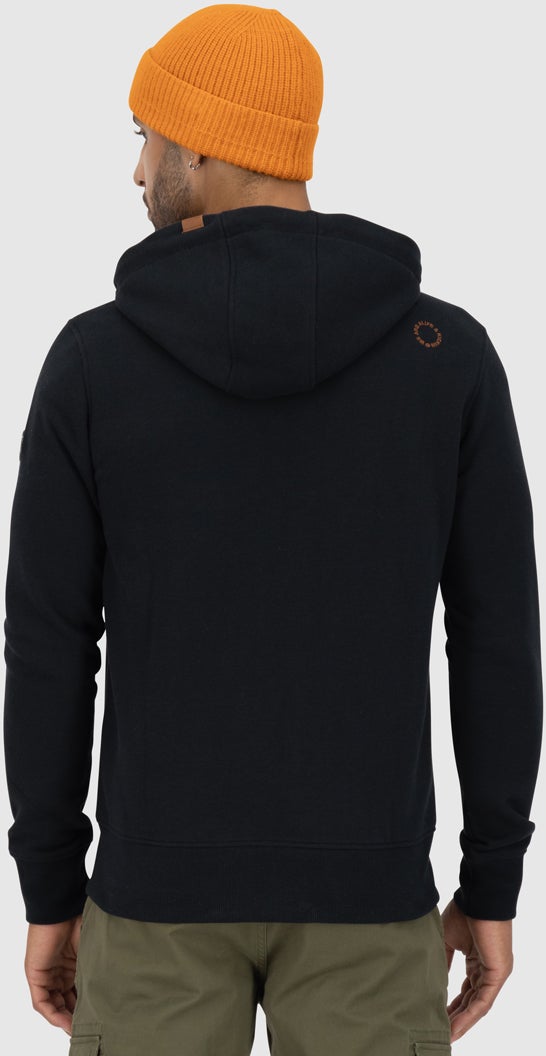Alife And Kickin TrasherAK A Zip Hoodie ジップパーカー 黒 L 図4
