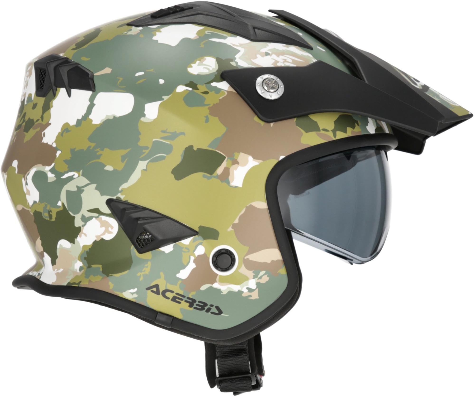 Acerbis Aria Sport Camo Jethelm grün matt S (55/56) Abbildung 2