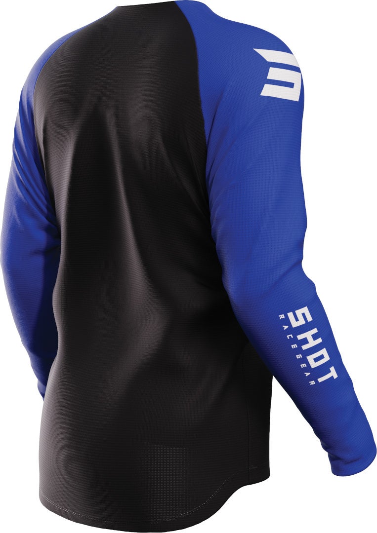 Shot Draw Escape Motocross trøje sort/blå 3XL Figur 2