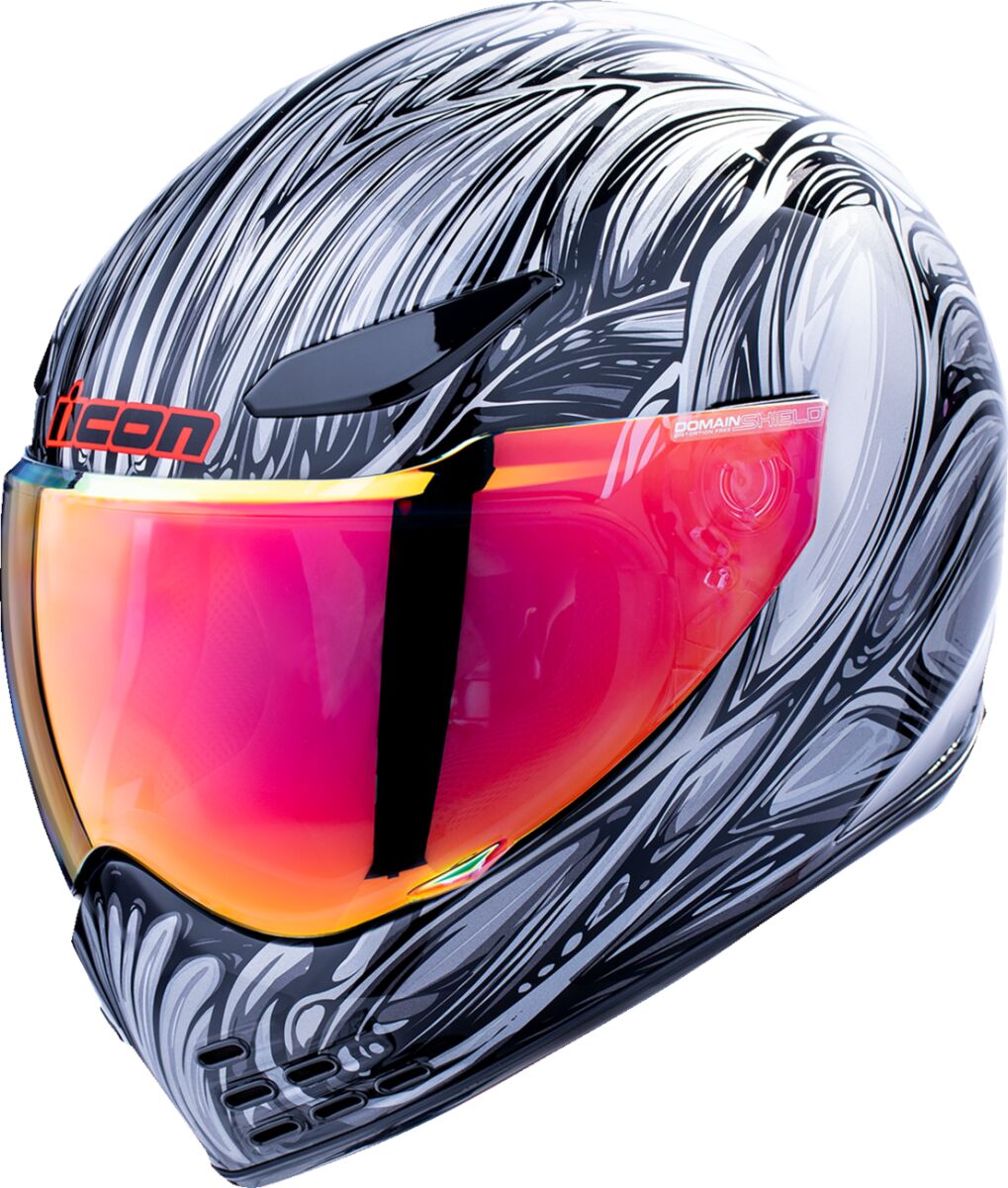 Icon Domain Nouveau Casque Argent L Figure 1