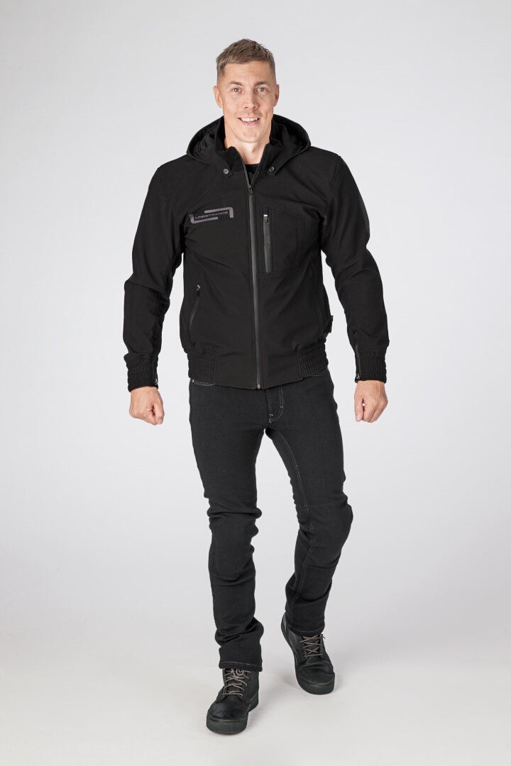 Side view of Lindstrands Frisen Motorcycle Textile Jacket