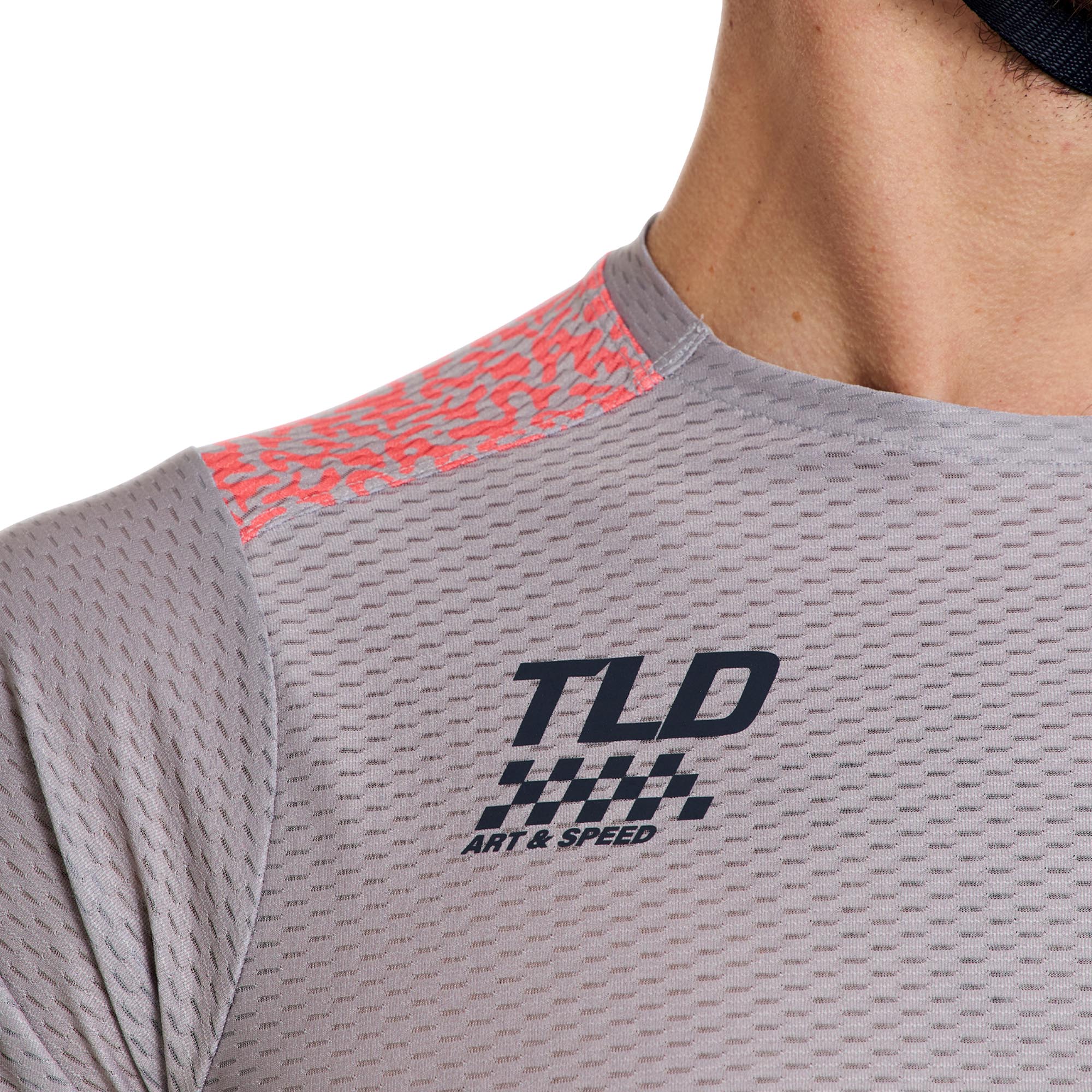 Troy Lee Designs Skyline Pro Air Ridgeline Short Sleeve Bicycle Jersey light grey S Figure 5