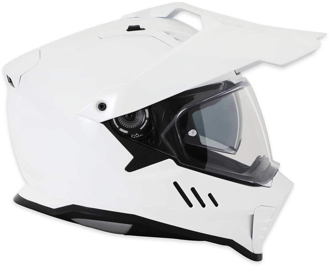 Simpson Xcursion Solid Motorcross Helm Wit XXL (64) Figuur 1