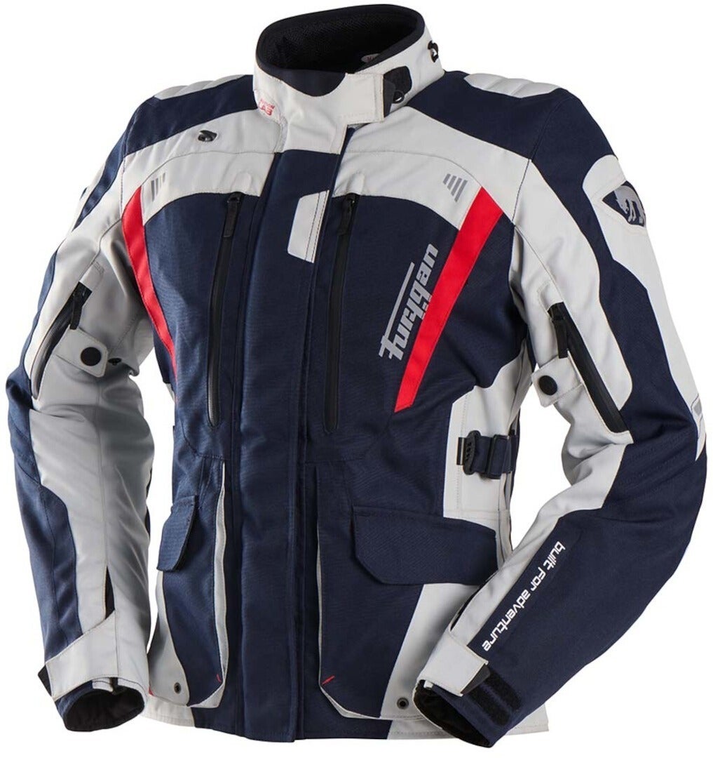 Furygan Apalaches Evo Ladies Motorcycle Textile Jacket blue/white/red 4XL Figure 4