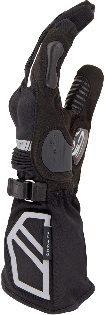 Orina Lucy Motorradhandschuhe schwarz/weiß M Abbildung 2