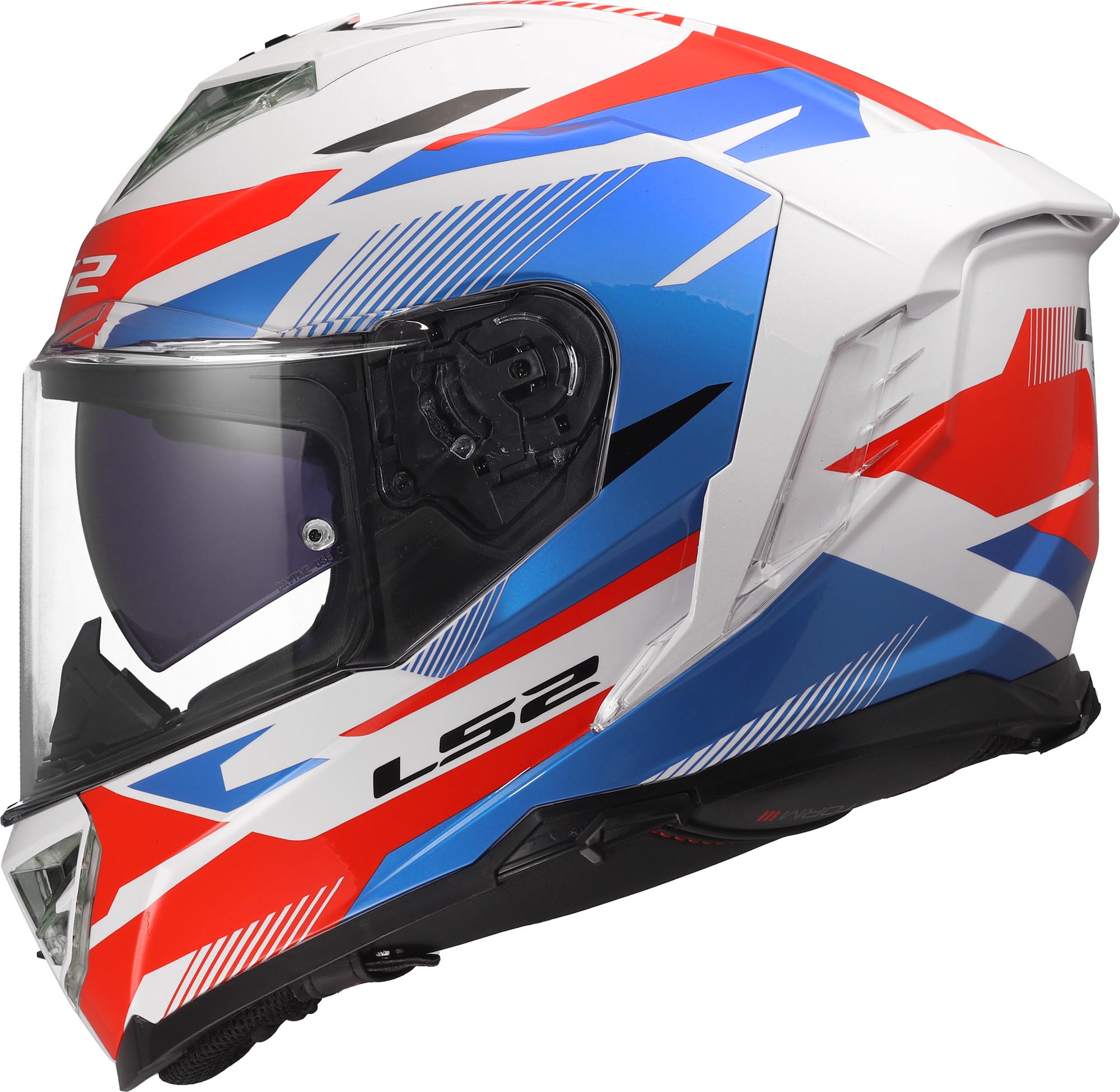 LS2 FF818 Storm III Komai Casque Blanc/Bleu/Rouge M (57/58) Figure 7