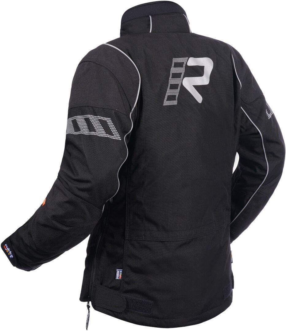 Rukka Traverina Giacca tessile moto da donna nero/argento 46 Figura 2