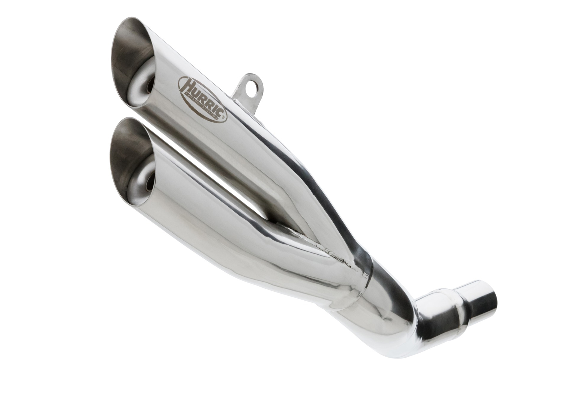 HURRIC Pro 2 högblank polerat rostfritt stål silver Figur 1