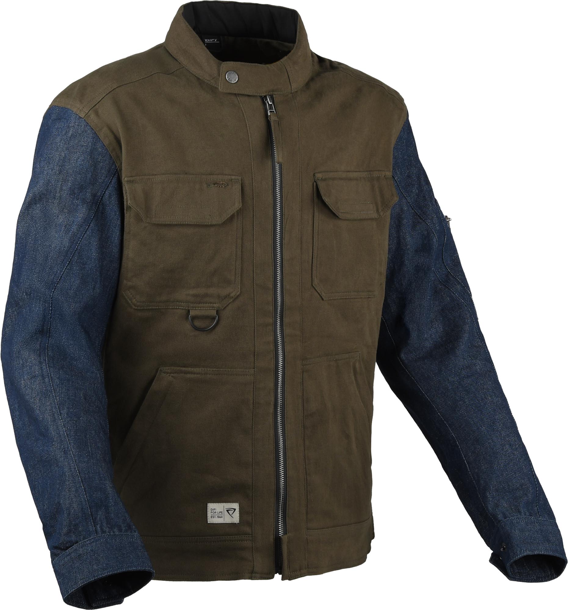 DIFI Hudson Workwear Veste textile moto Vert L Figure 1