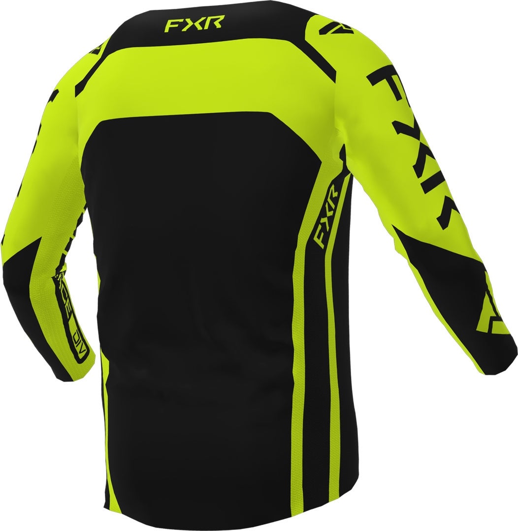 FXR Contender Off-Road Motocross Jersey black/neon-yellow S Figure 2