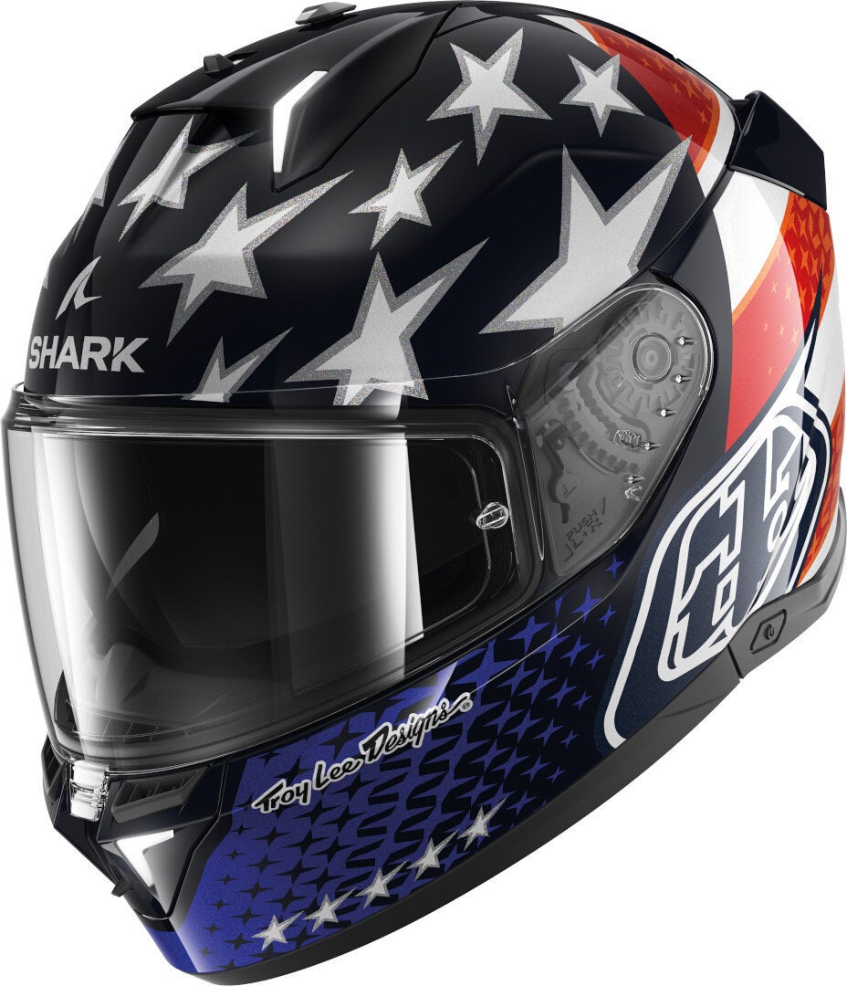 Shark Skwal i3 US Flag Casco nero/bianco/rosso/blu S (55/56) Figura 1