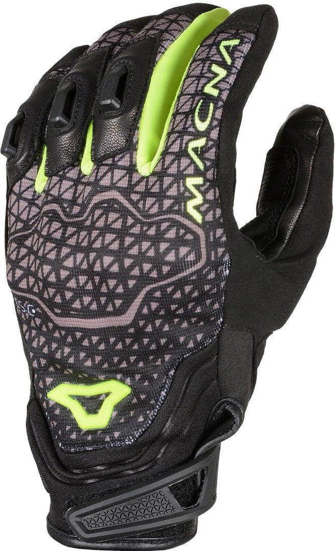 Macna Assault Motorcycle Gloves black/green 3XL Figure 1