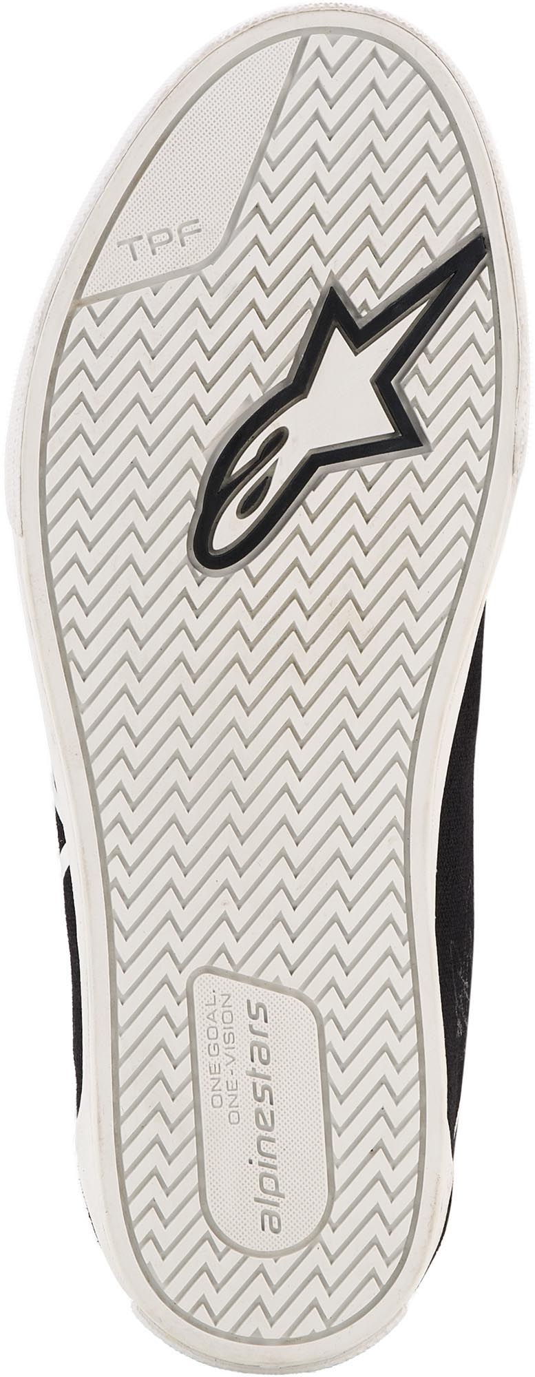 Alpinestars Ride-63 Canvas Motorcykelsko Sort/hvid 10 Figur 7