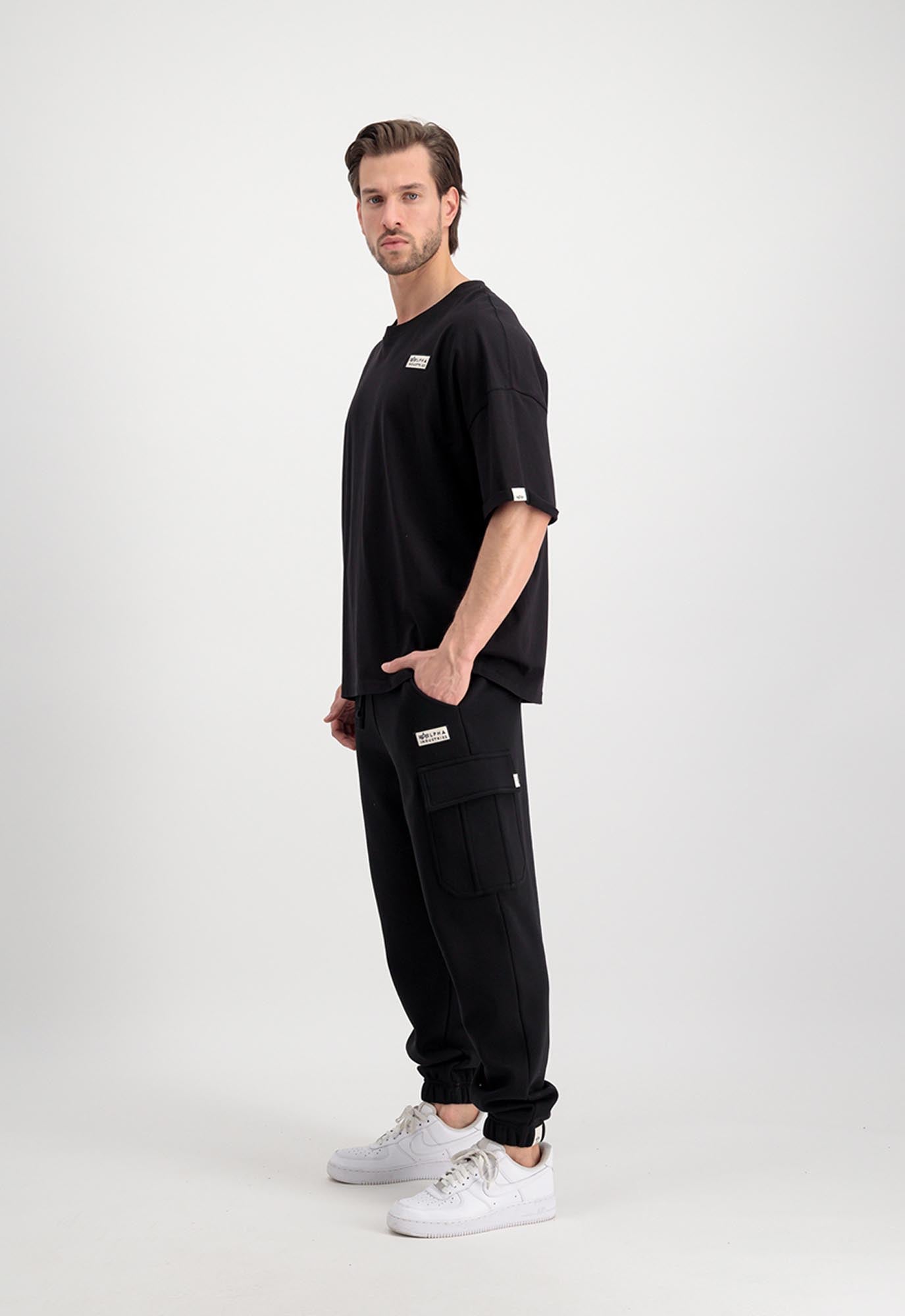 Alpha Industries Organics OS Roll-Up T Κοντομάνικη μπλούζα Μαύρο ΧΣ Γράφημα 6
