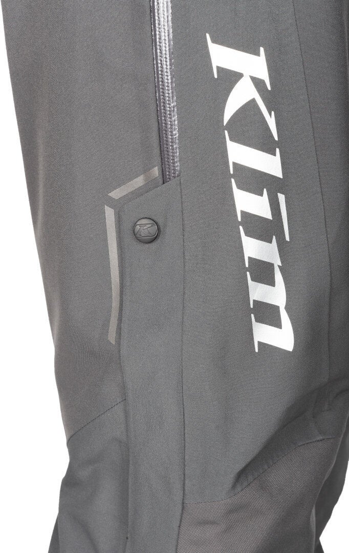 Klim Alpine Dame snøscooter Bib Pants grå Long M Figur 2