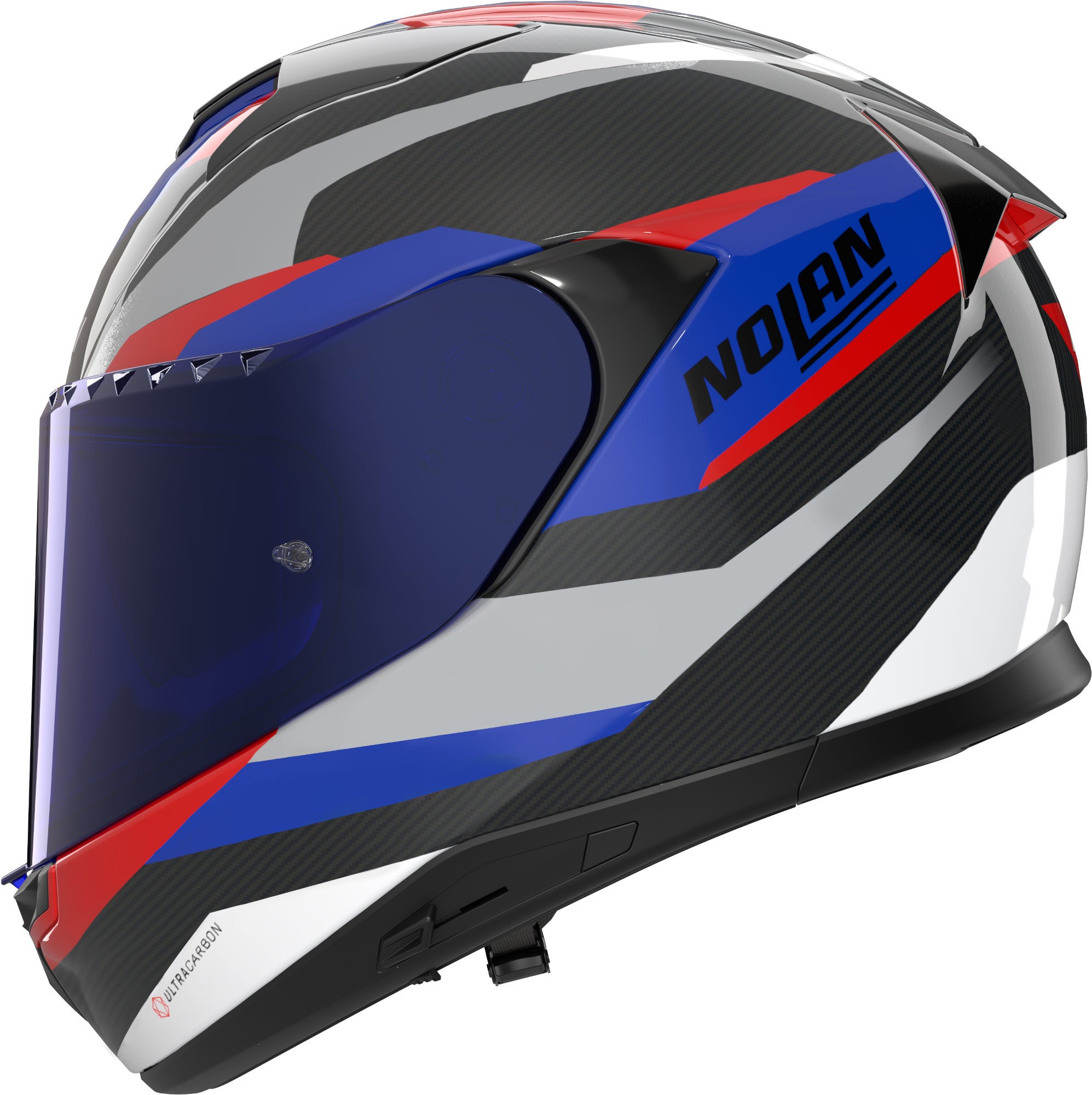 Side view of Nolan X-904 Ultra Carbon Calibro Helmet