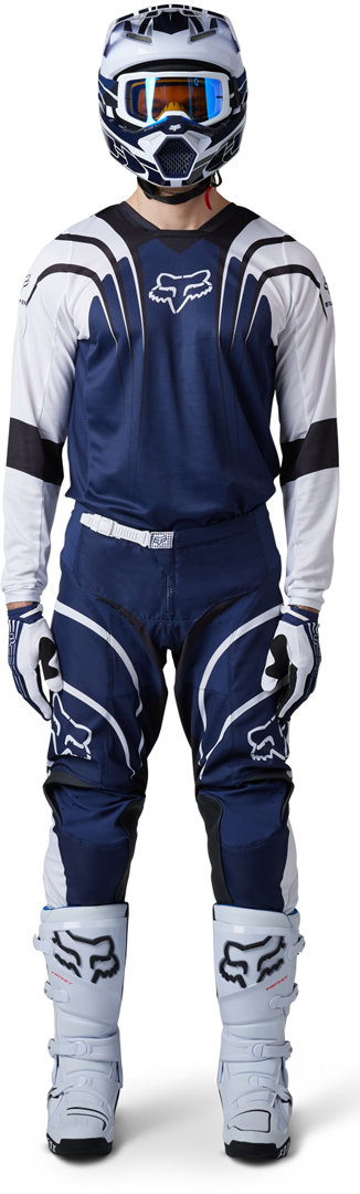 FOX 180 GOAT Strafer Motocross Jersey blau L Abbildung 10