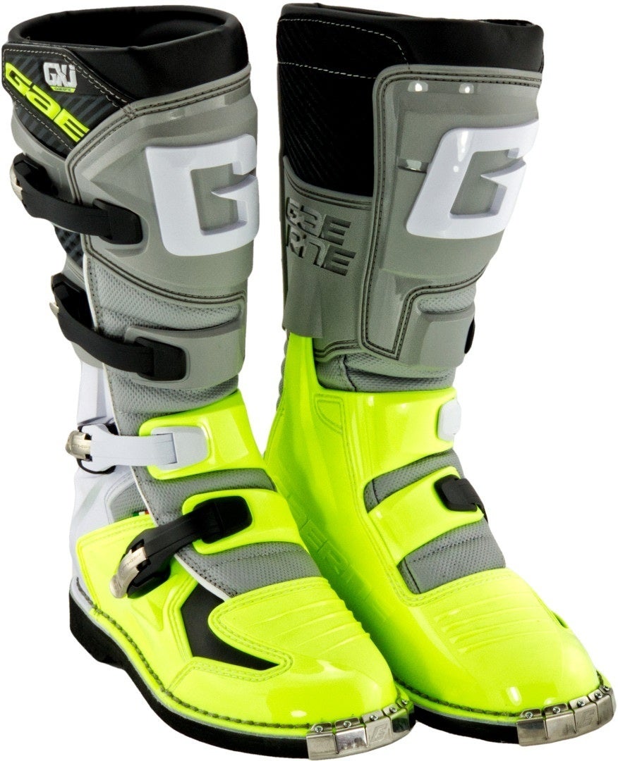 Gaerne GX-J Barn motocross stövlar grå/gul 35 Figur 2