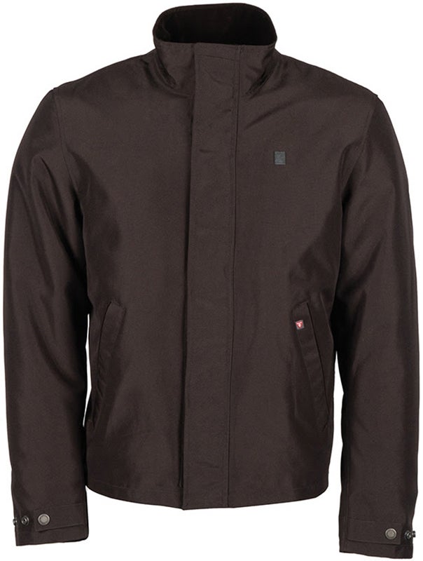 Helstons Clip waterproof Motorcycle Textile Jacket dark brown XL Figure 1