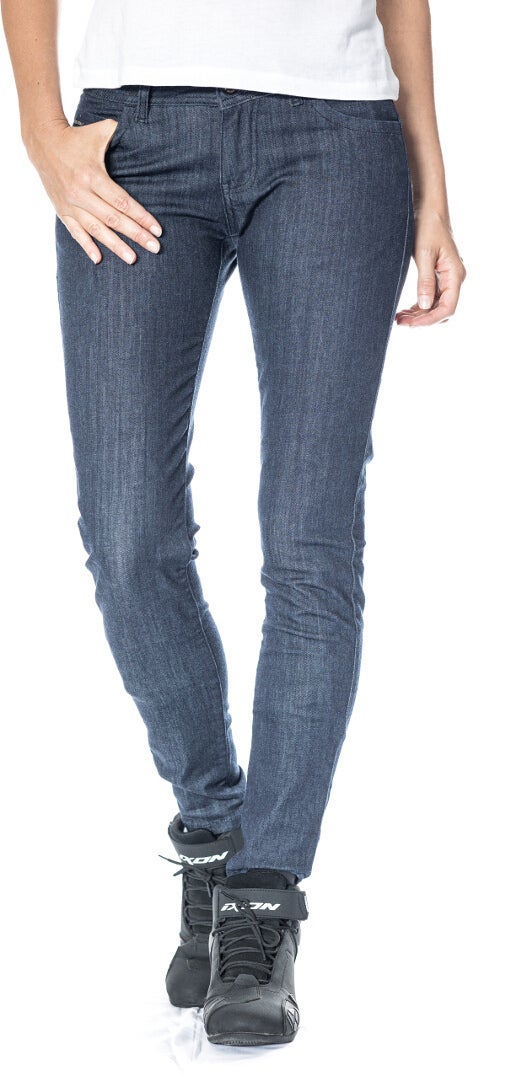 Ixon Judy Damer Motorcykel Jeans Mørk vask S Figur 1