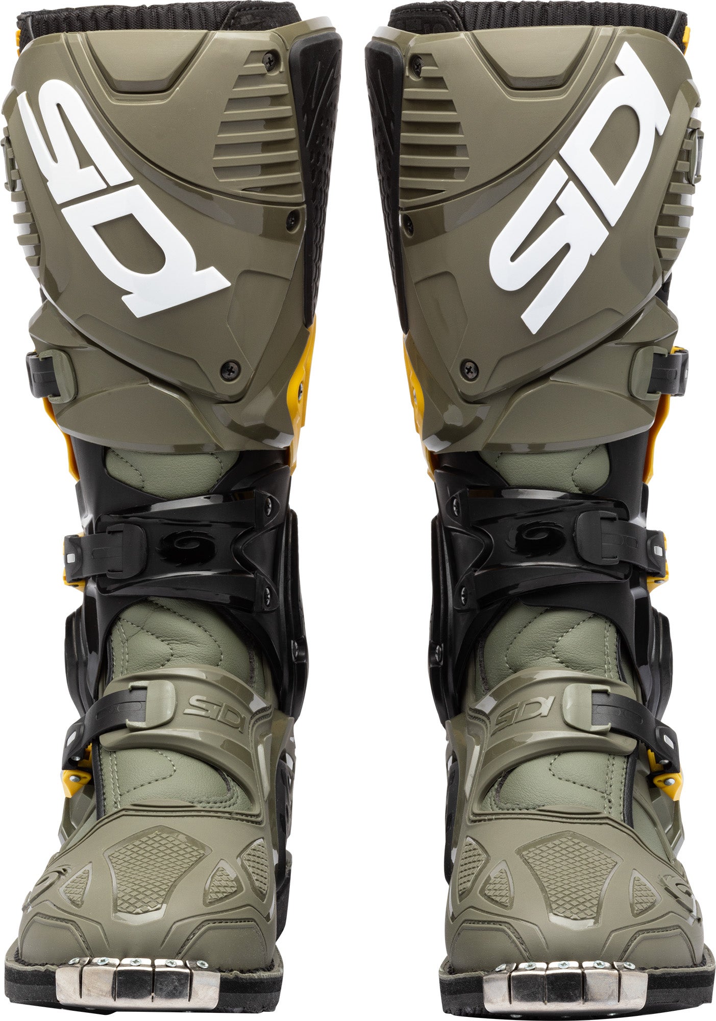 Sidi Crossfire 3 Stivali Motocross verde/nero/giallo 40 Figura 4