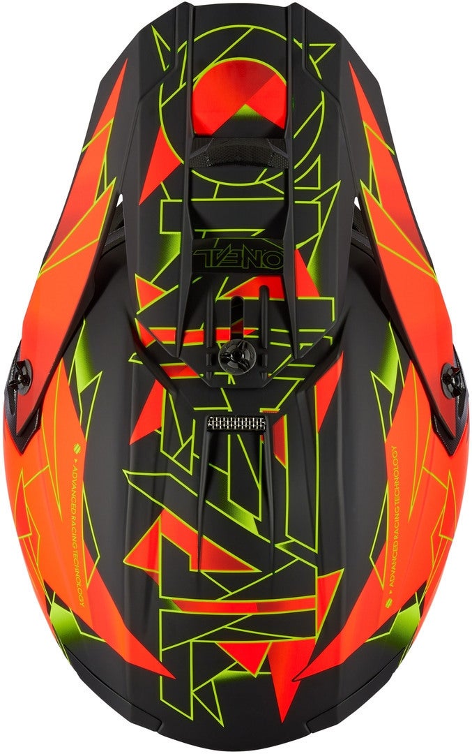 Oneal 5Series Polyacrylite Surge Casco Motocross nero/rosso L (59/60) Figura 6