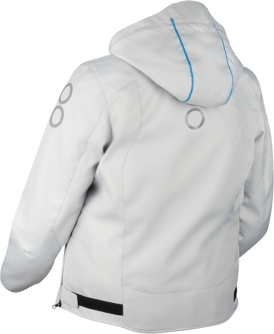Side view of Bering Warwick Queen Size waterproof Ladies Motorcycle Textile Jacket