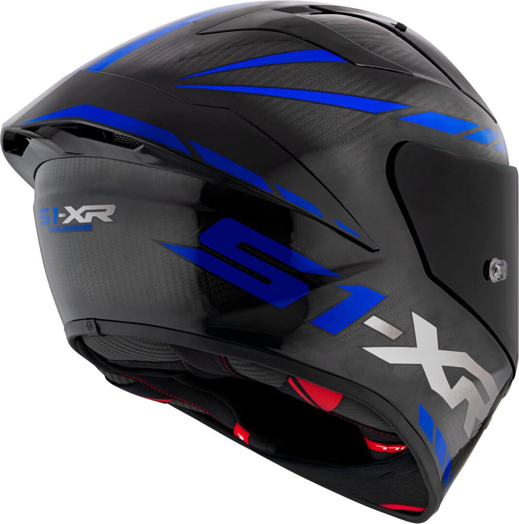 Suomy S1-XR GP Carbon Hypersonic E06 Přilba černá/modrá XL (61/62) Obrázek 3