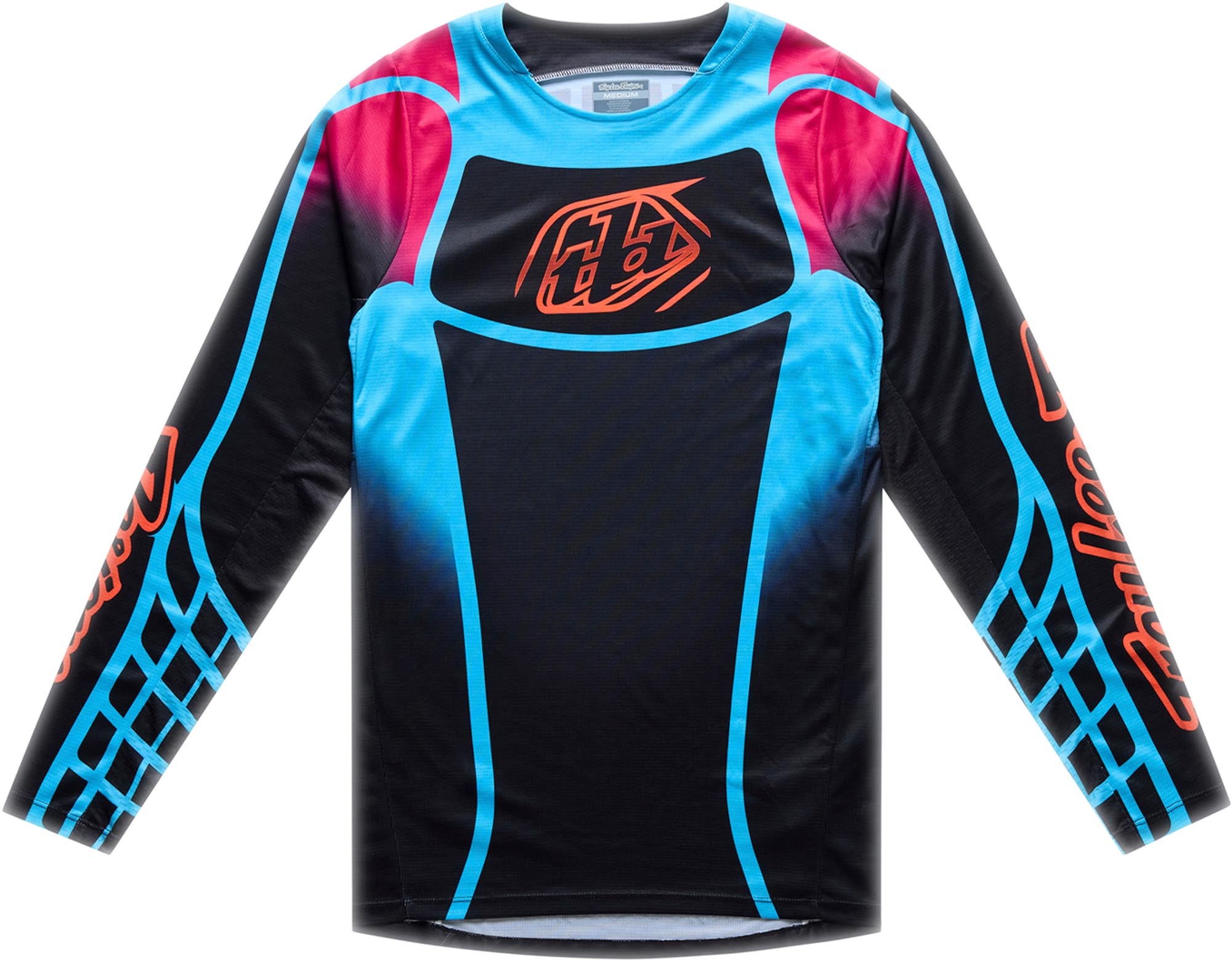 Troy Lee Designs GP Pro Framework Motocross-trøye Lilla/Akvamarin XXL Figur 1