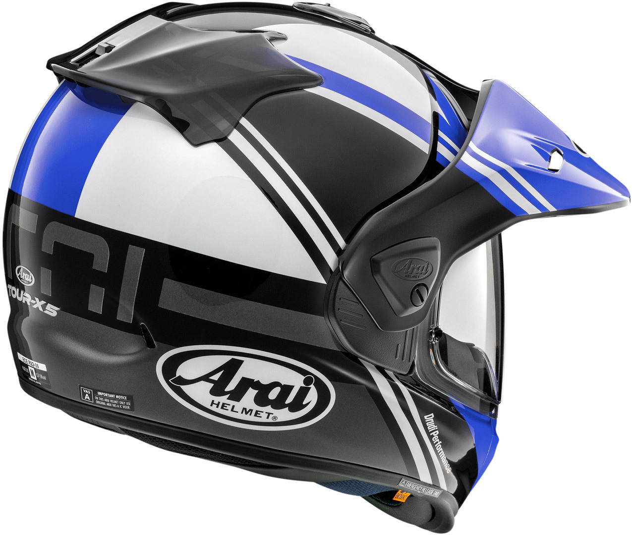Arai Tour-X5 Cosmic Cască de motocross Albastru/Negru/Alb M (57/58) Figura 2