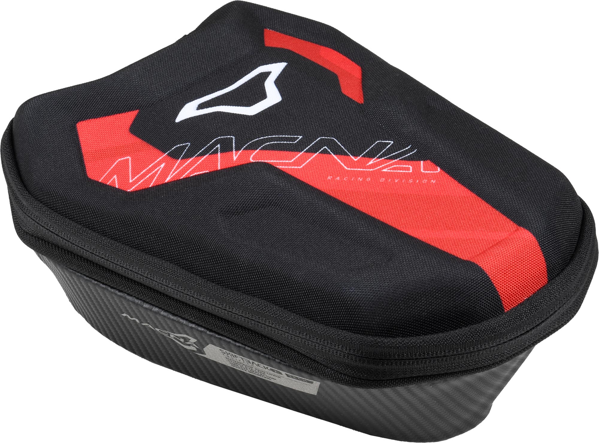 Macna Shiftback S Motocyklový zadný vak čierna/červená Obrázok 3